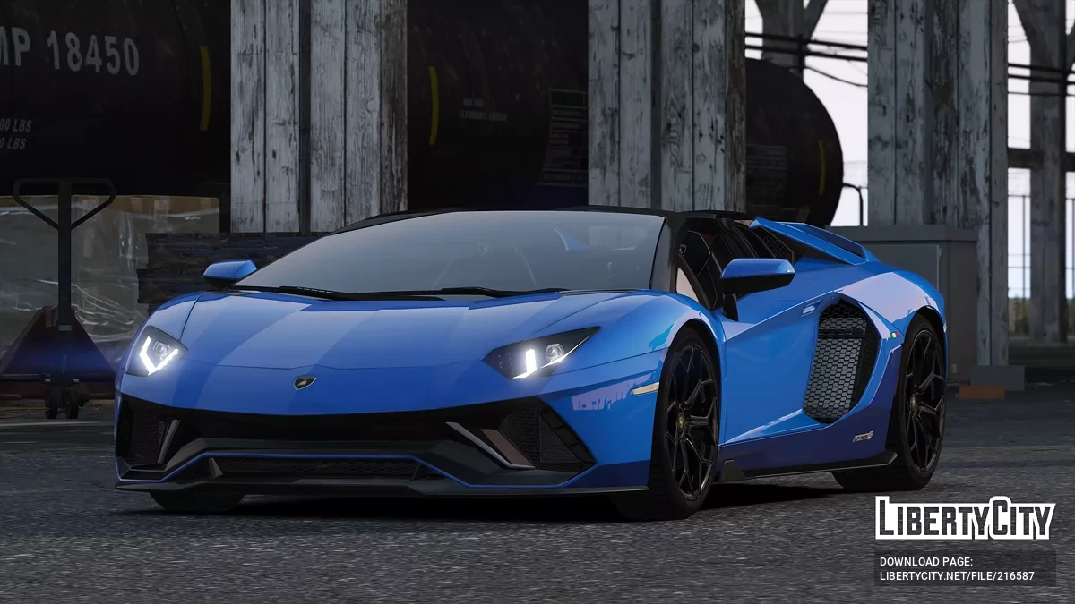 2022兰博基尼Aventador Ultimae LP780-4敞篷车 / GTA 5