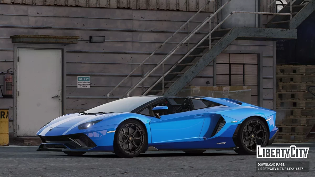 2022兰博基尼Aventador Ultimae LP780-4敞篷车 / GTA 5