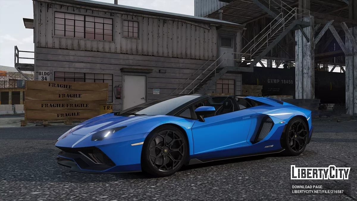 2022兰博基尼Aventador Ultimae LP780-4敞篷车 / GTA 5
