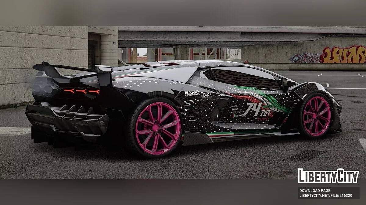 Lamborghini Revuelto Mansory / GTA 5