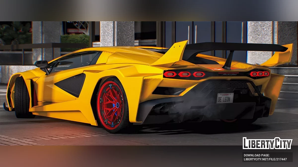 2023 Lamborghini Countach Liberty Walk Silhouette / GTA 5