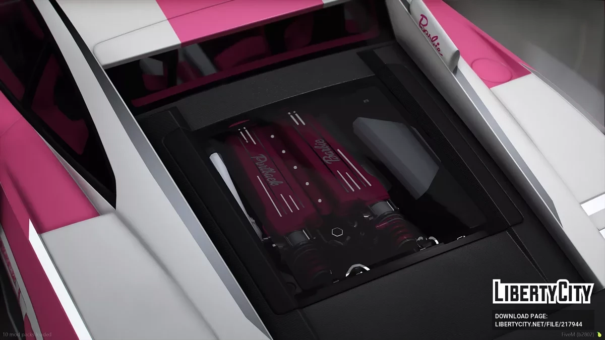 Lamborghini Gallardo Super Trofeo Stradale Barbie / جي تي أي 5