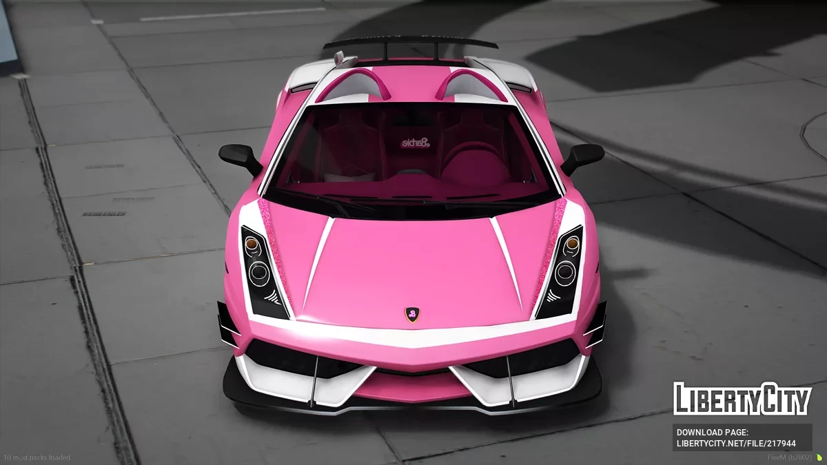 Lamborghini Gallardo Super Trofeo Stradale Barbie / جي تي أي 5