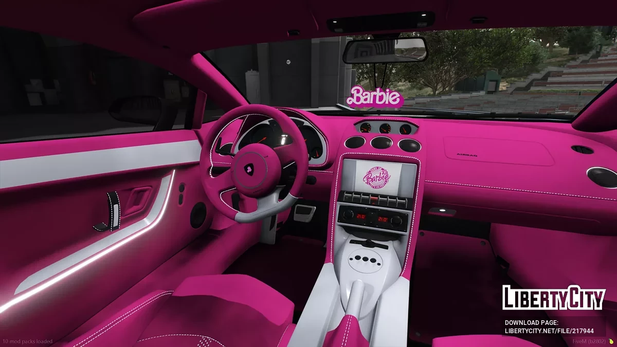 Lamborghini Gallardo Super Trofeo Stradale Barbie / جي تي أي 5