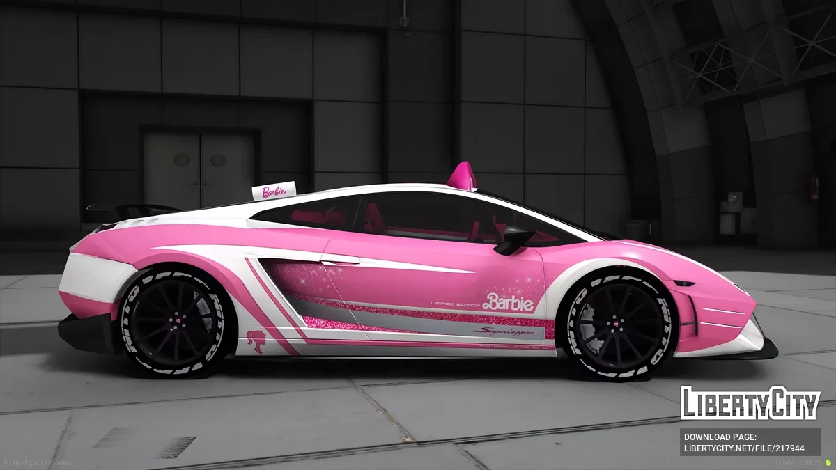 Lamborghini Gallardo Super Trofeo Stradale Barbie / جي تي أي 5