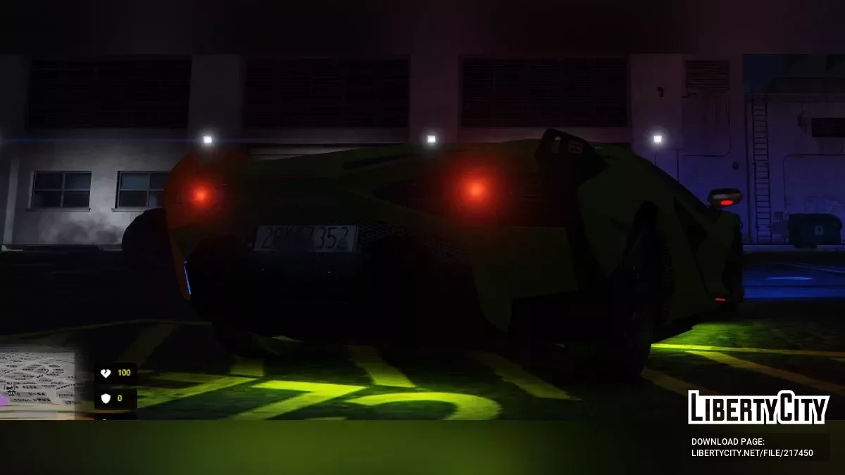 Lamborghini Sian R PD / GTA 5