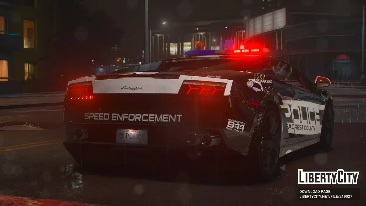 2009 Lamborghini Gallardo LP 550-4 SCPD v1.0 / GTA 5