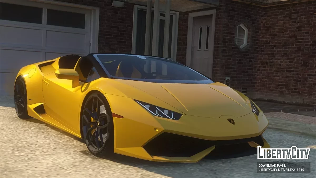 2015 Lamborghini Huracan LP610-4 Spyder v1.0 / GTA 5