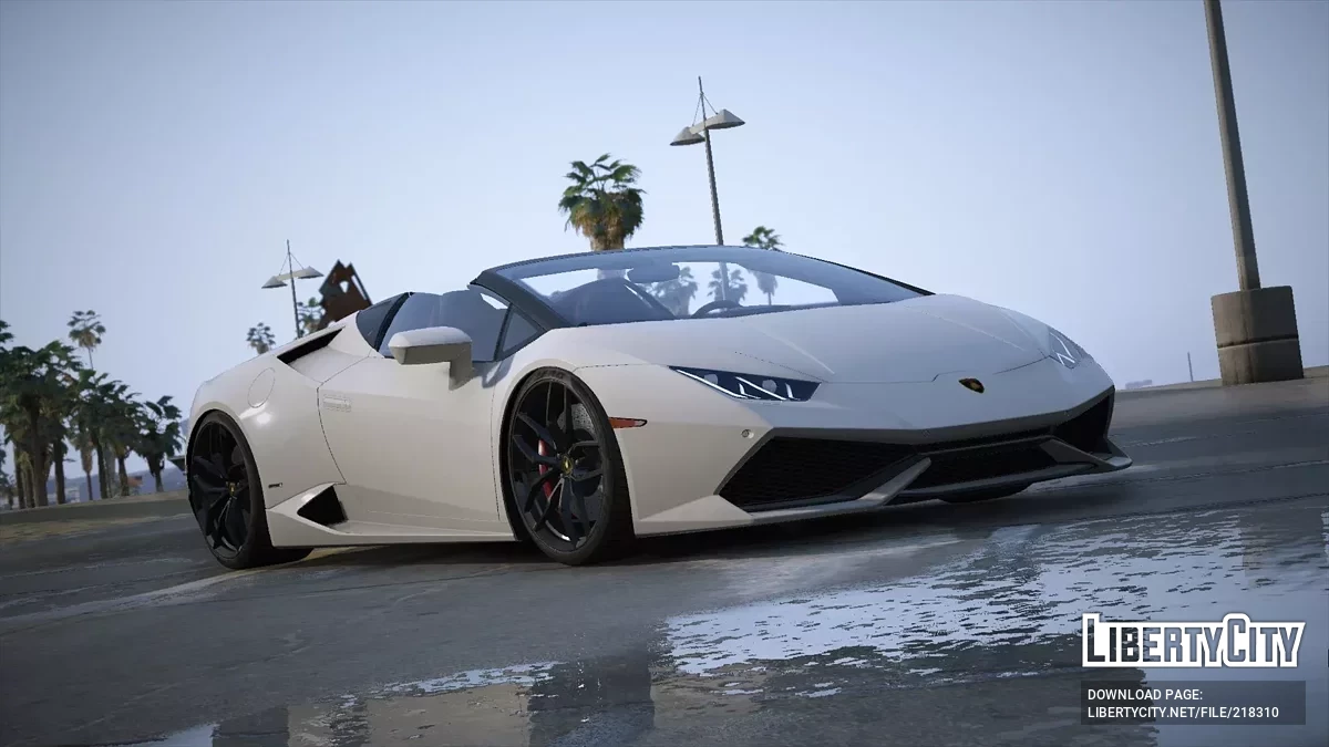 2015 Lamborghini Huracan LP610-4 Spyder v1.0 / GTA 5