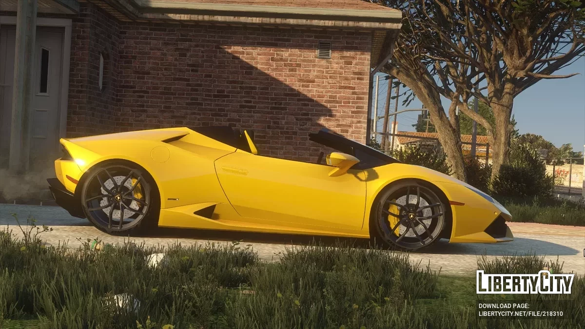 2015 Lamborghini Huracan LP610-4 Spyder v1.0 / GTA 5