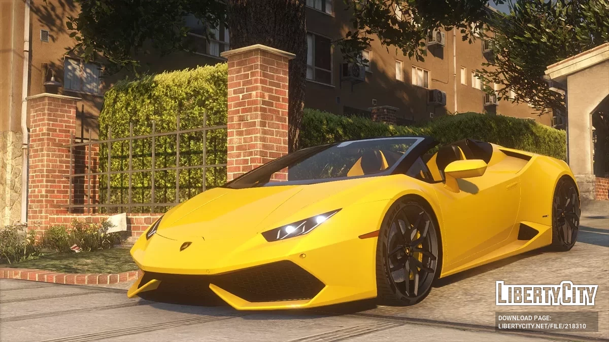 2015 Lamborghini Huracan LP610-4 Spyder v1.0 / GTA 5