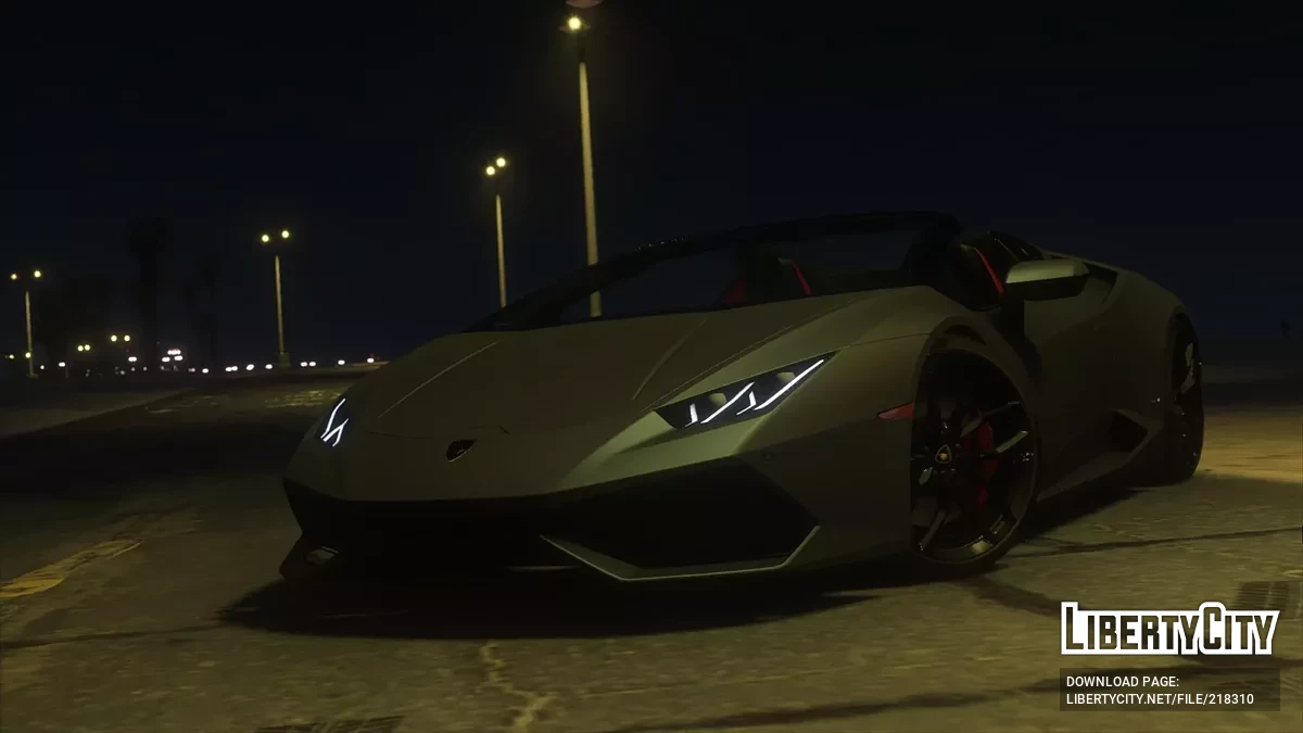 2015 Lamborghini Huracan LP610-4 Spyder v1.0 / GTA 5