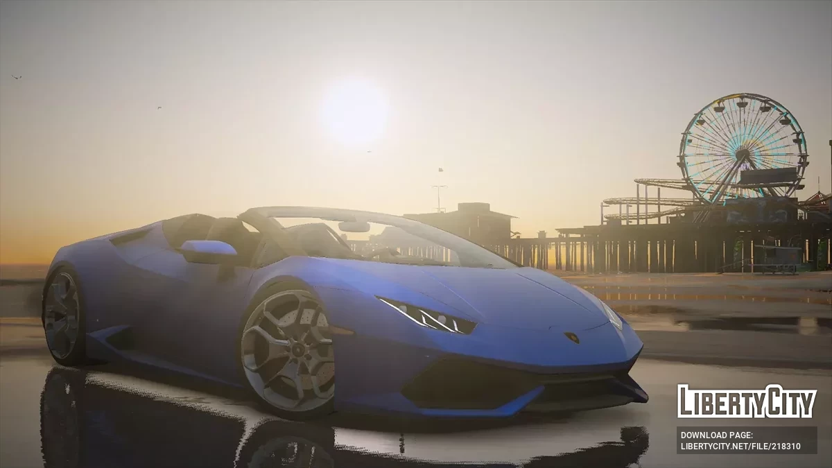 2015 Lamborghini Huracan LP610-4 Spyder v1.0 / GTA 5