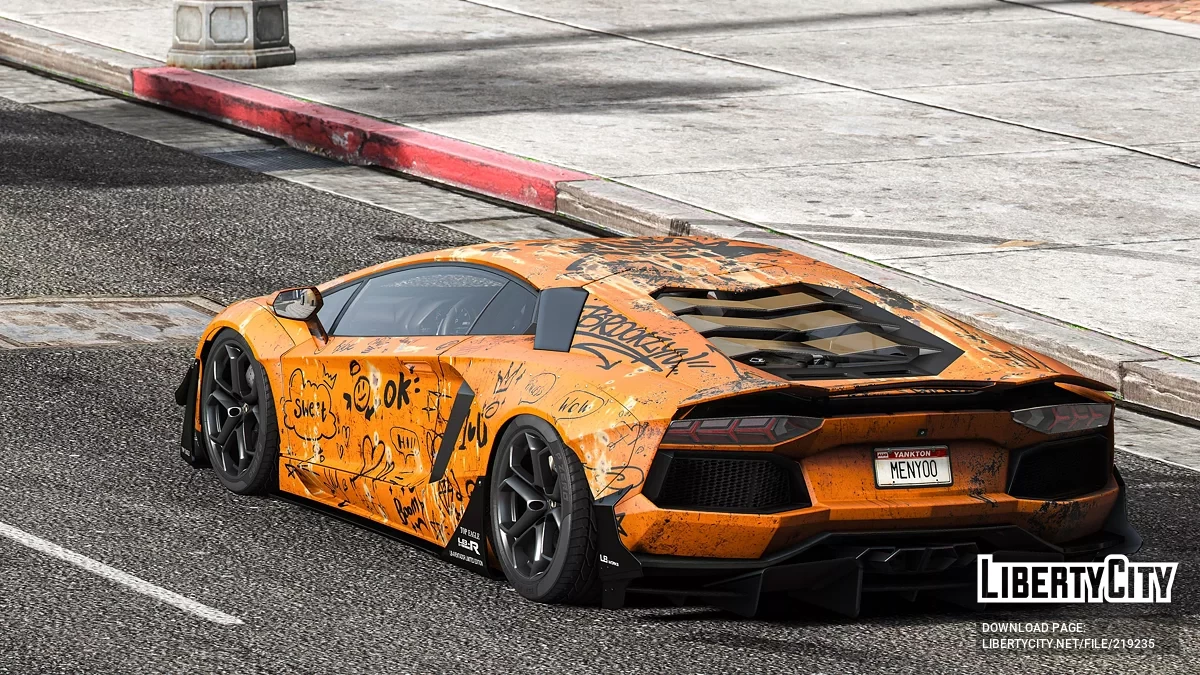 Lamborghini Aventador LP700-4 LB Works / GTA 5