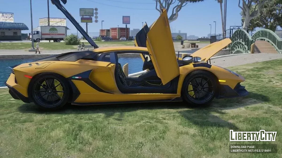 兰博基尼 Aventador SVJ Gintani / GTA 5