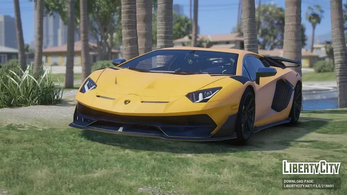 兰博基尼 Aventador SVJ Gintani / GTA 5