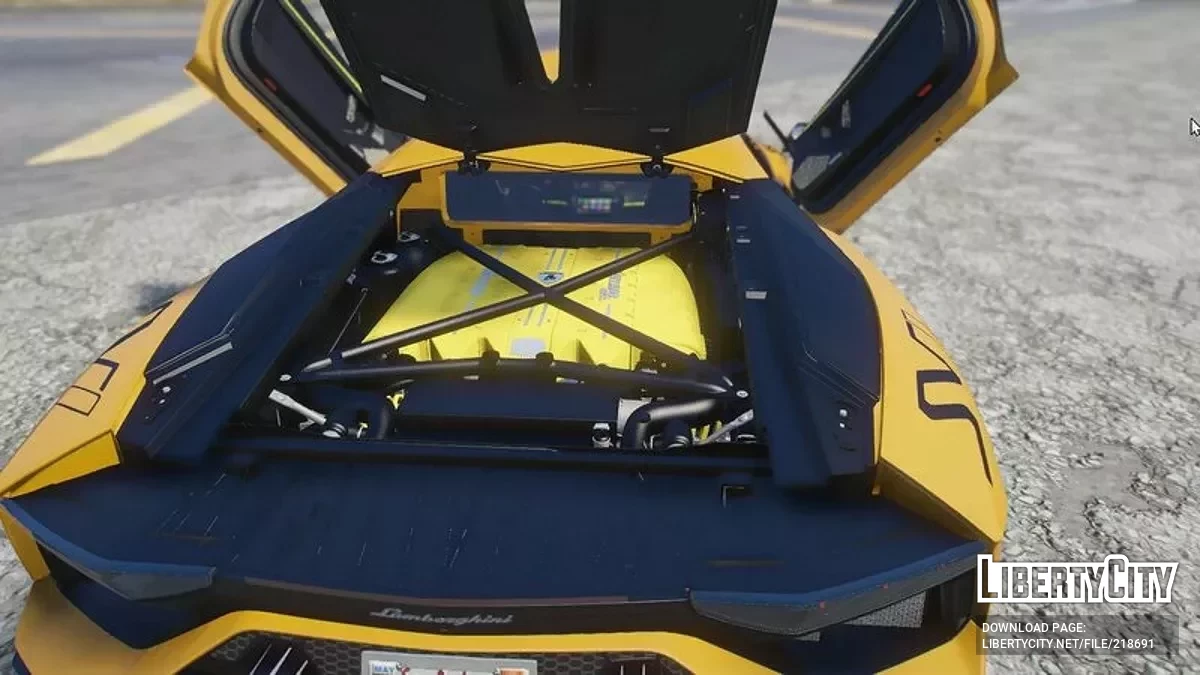 兰博基尼 Aventador SVJ Gintani / GTA 5