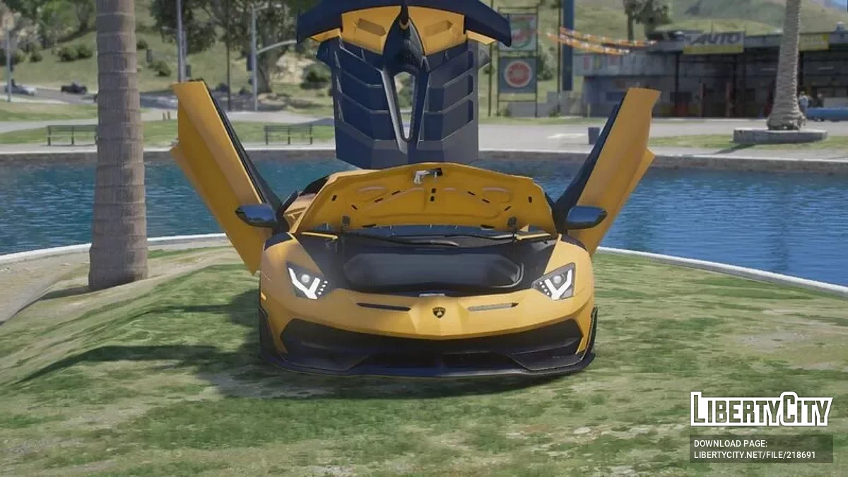兰博基尼 Aventador SVJ Gintani / GTA 5