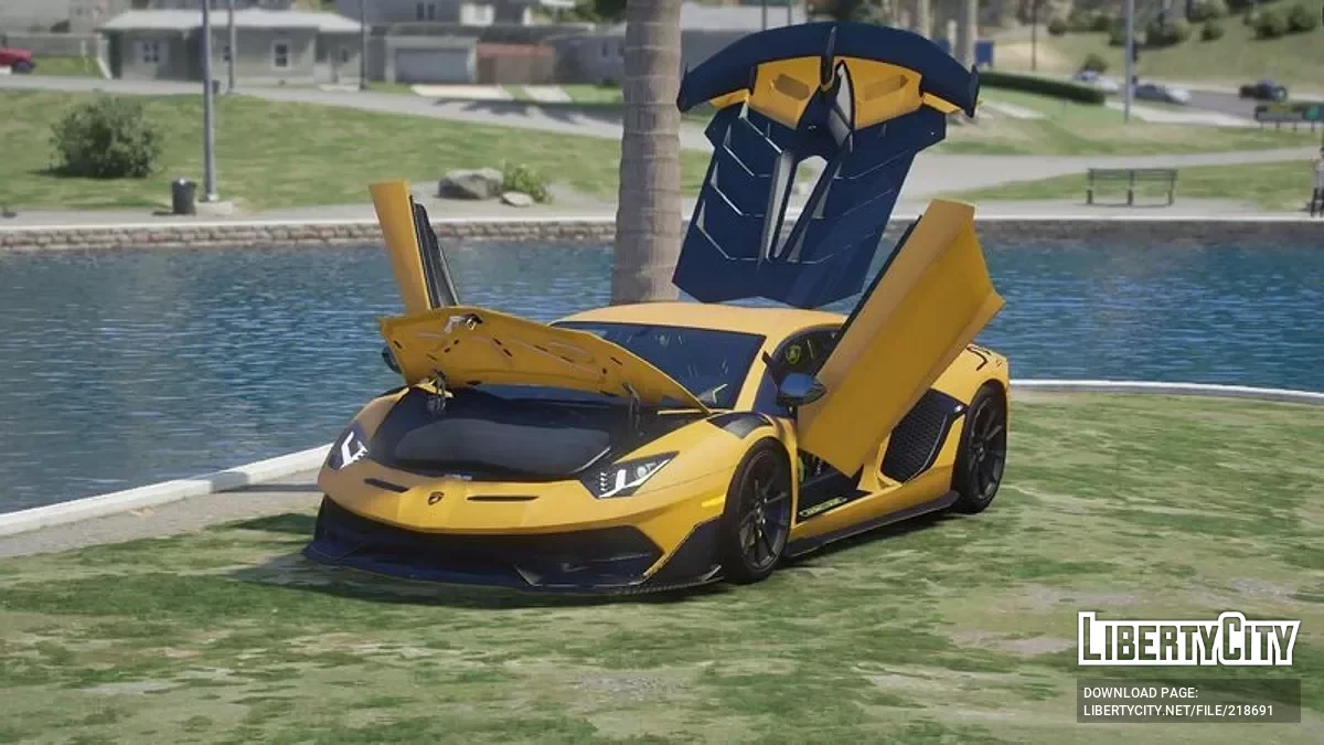 兰博基尼 Aventador SVJ Gintani / GTA 5