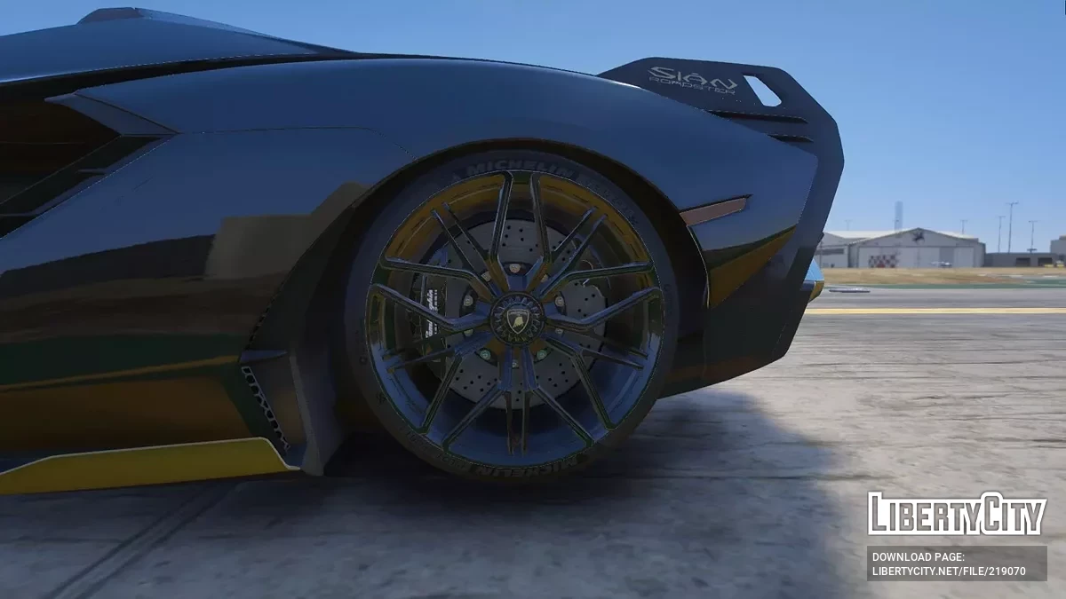 Lamborghini Sian Roadster v1.0 / GTA 5