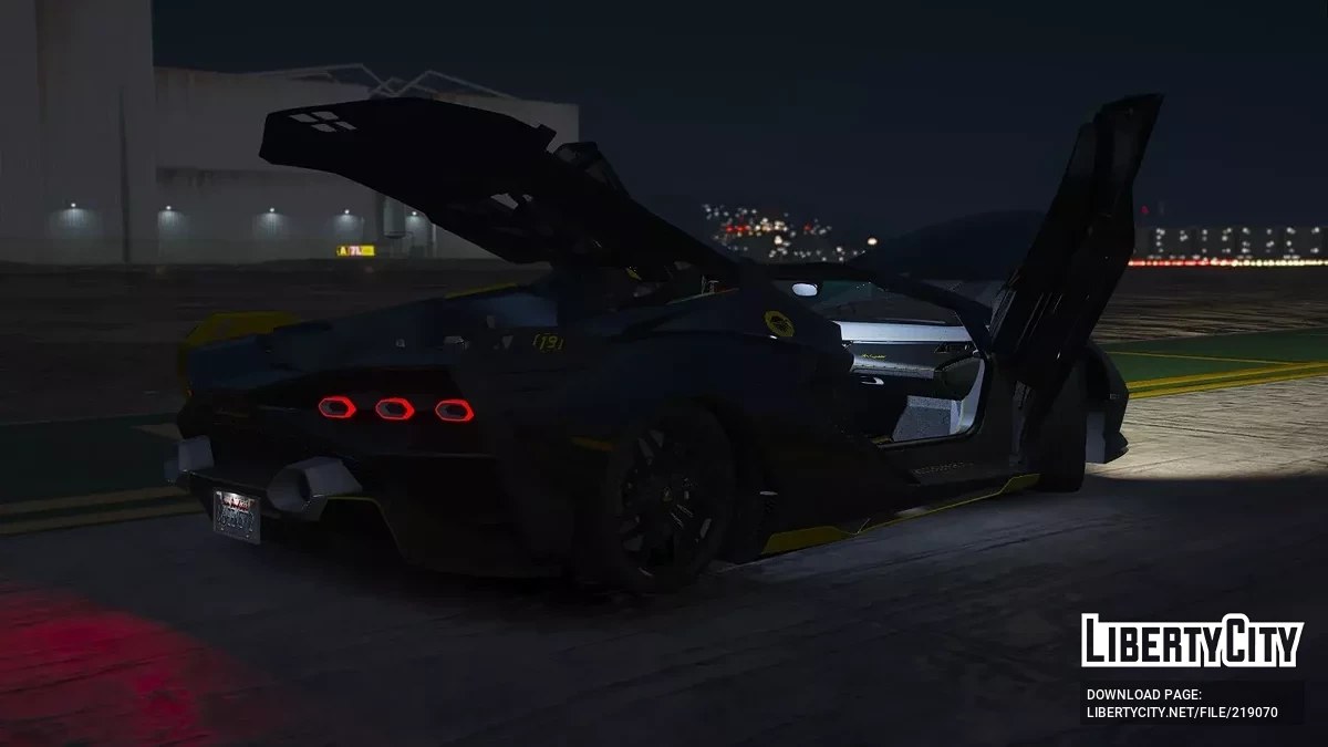 Lamborghini Sian Roadster v1.0 / GTA 5