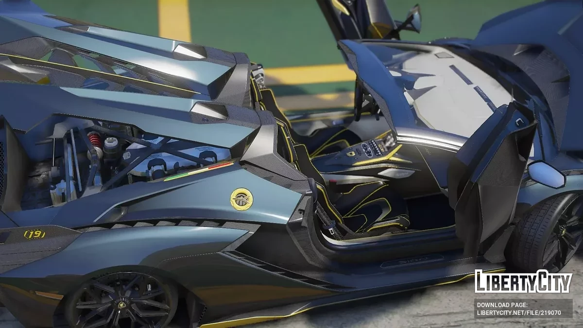 Lamborghini Sian Roadster v1.0 / GTA 5
