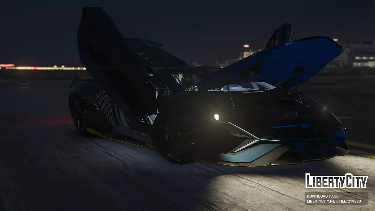 Lamborghini Sian Roadster v1.0 / GTA 5