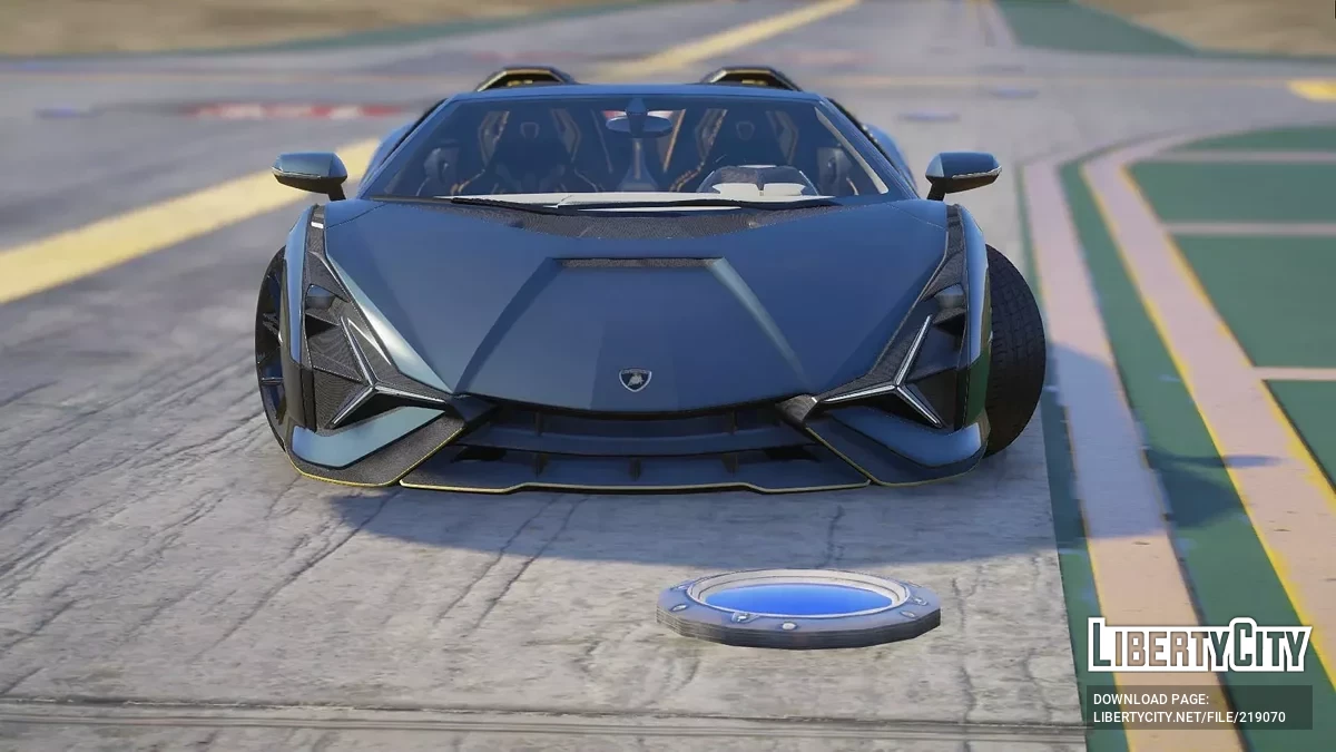 Lamborghini Sian Roadster v1.0 / GTA 5