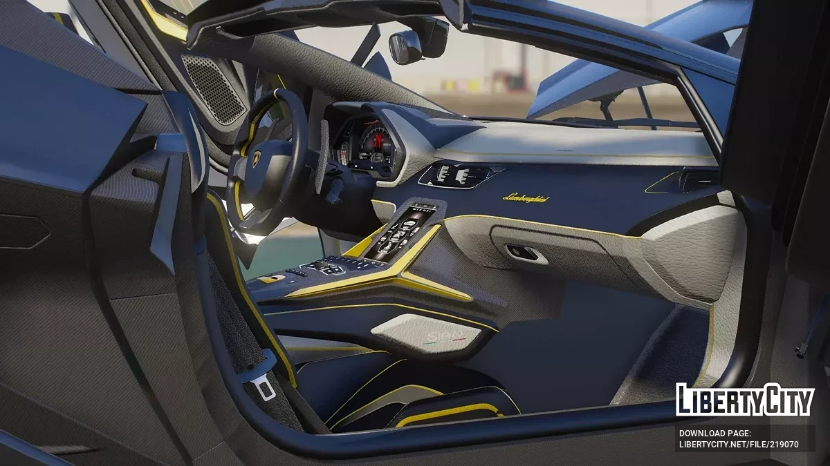 Lamborghini Sian Roadster v1.0 / GTA 5