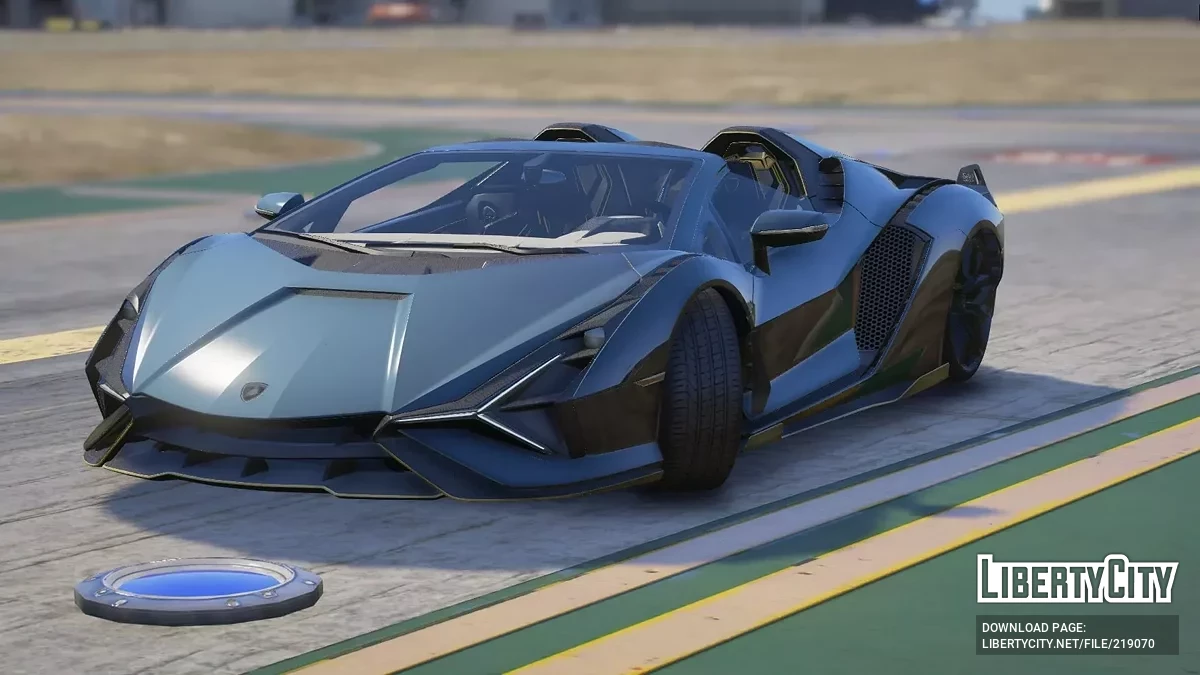 Lamborghini Sian Roadster v1.0 / GTA 5