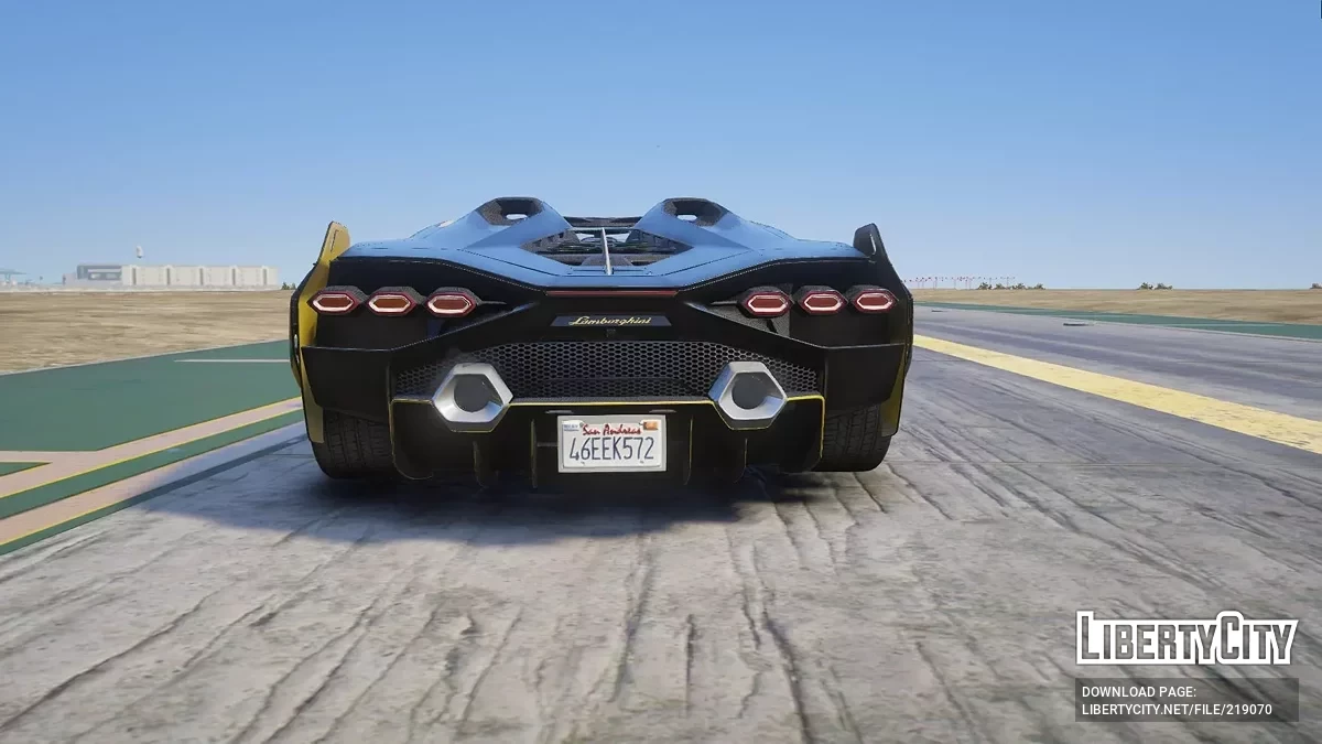 Lamborghini Sian Roadster v1.0 / GTA 5