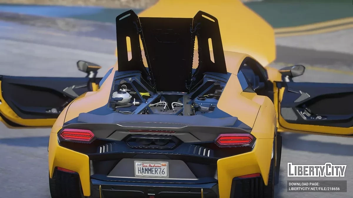 Lamborghini Temerario v1.0 / GTA 5