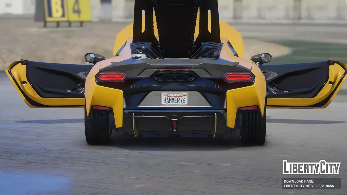 Lamborghini Temerario v1.0 / GTA 5