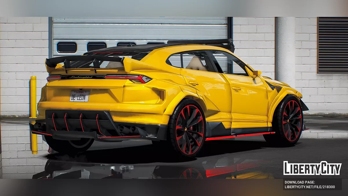 Lamborghini Urus NFS Inbund Kit Yutuningsh / GTA 5