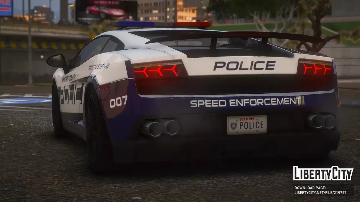 2010 Lamborghini Gallardo LP 570-4 Superleggera SCPD v1.0 / جي تي أي 5