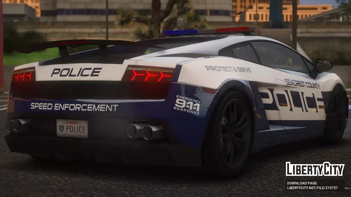 2010 Lamborghini Gallardo LP 570-4 Superleggera SCPD v1.0 / جي تي أي 5