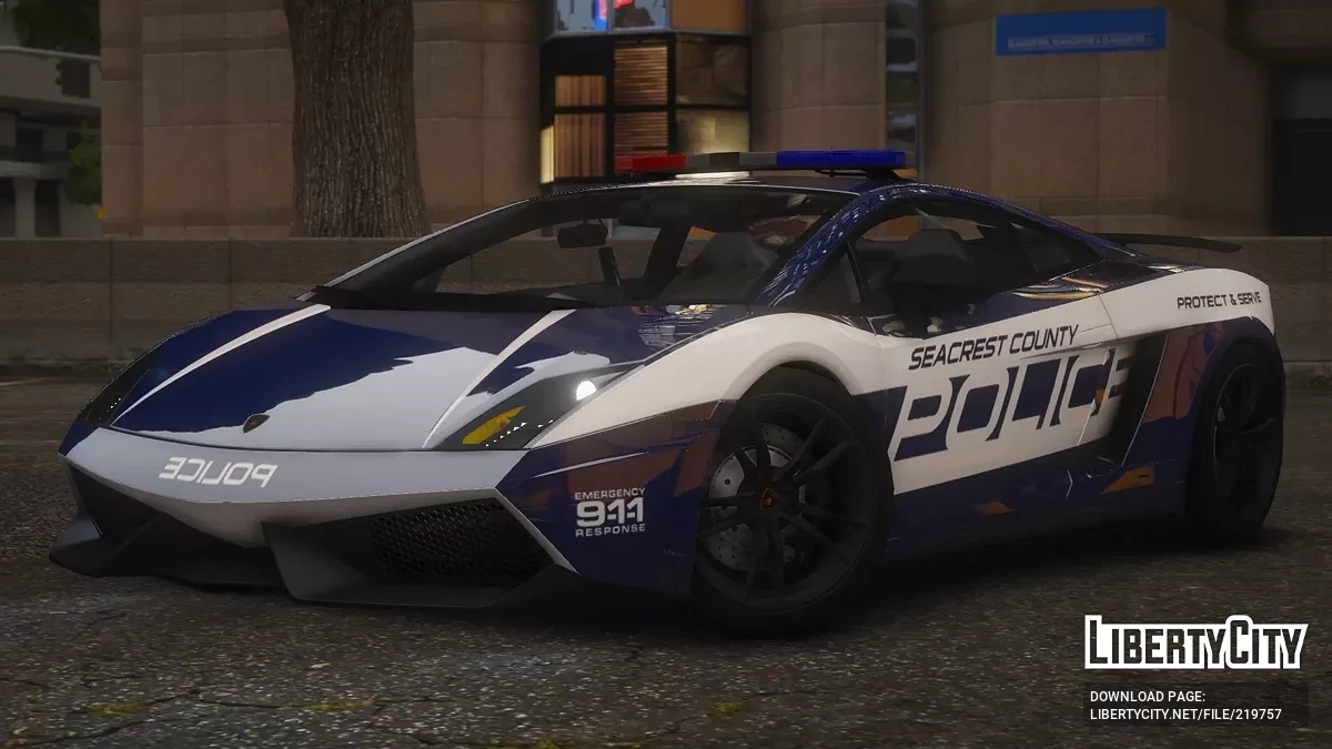 2010 Lamborghini Gallardo LP 570-4 Superleggera SCPD v1.0 / جي تي أي 5