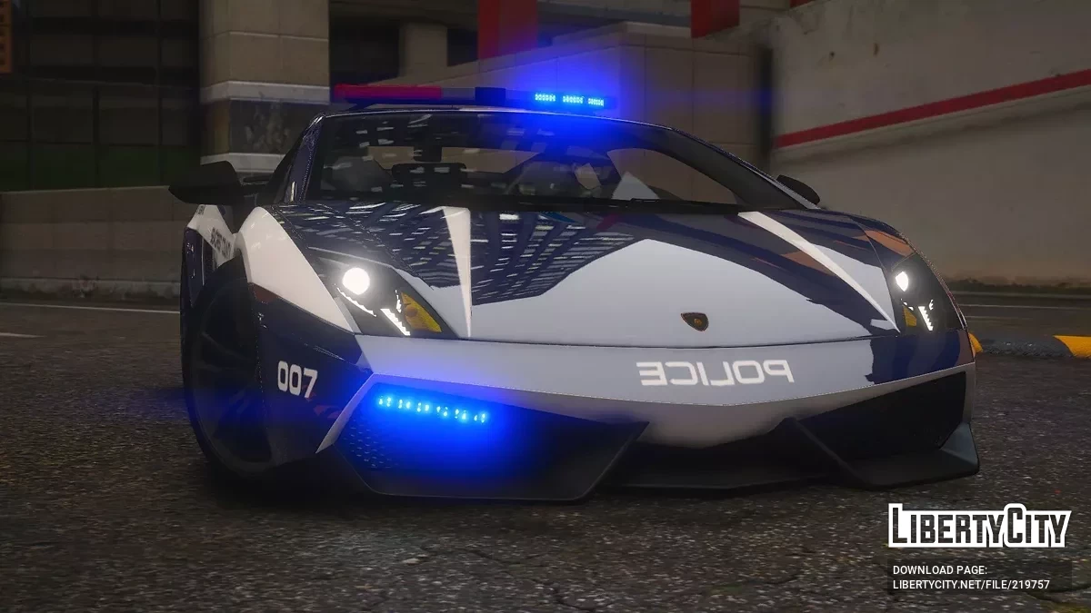 2010 Lamborghini Gallardo LP 570-4 Superleggera SCPD v1.0 / جي تي أي 5