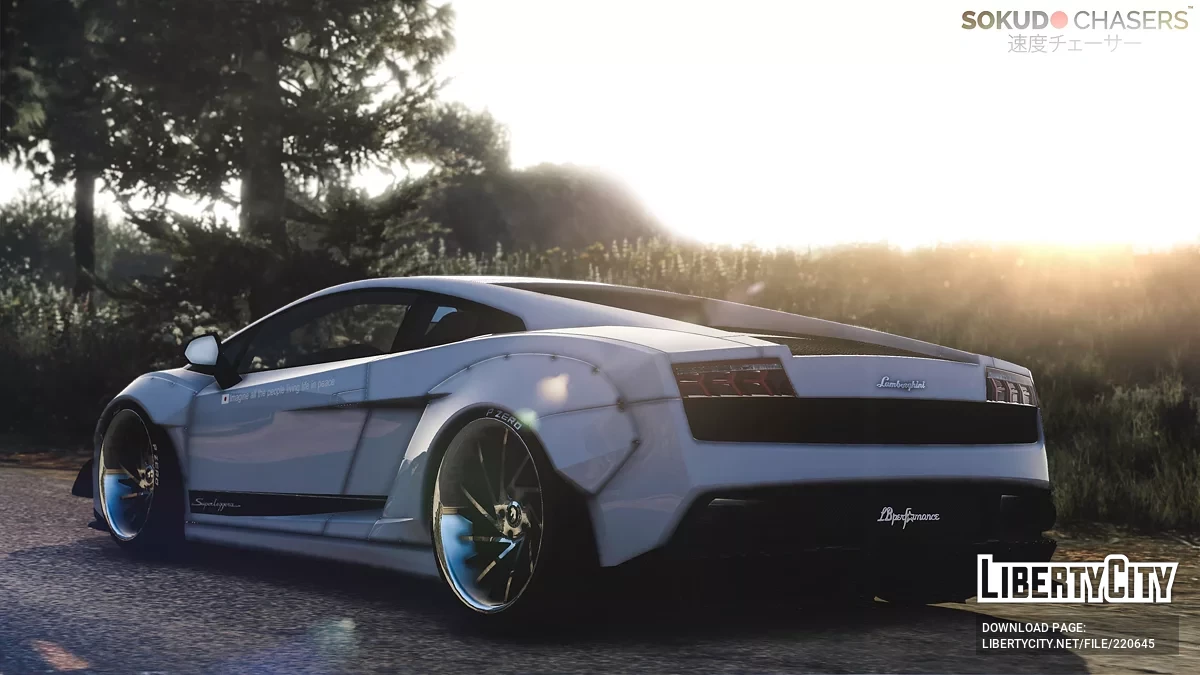 Lamborghini Gallardo Superleggera LibertyWalk / GTA 5