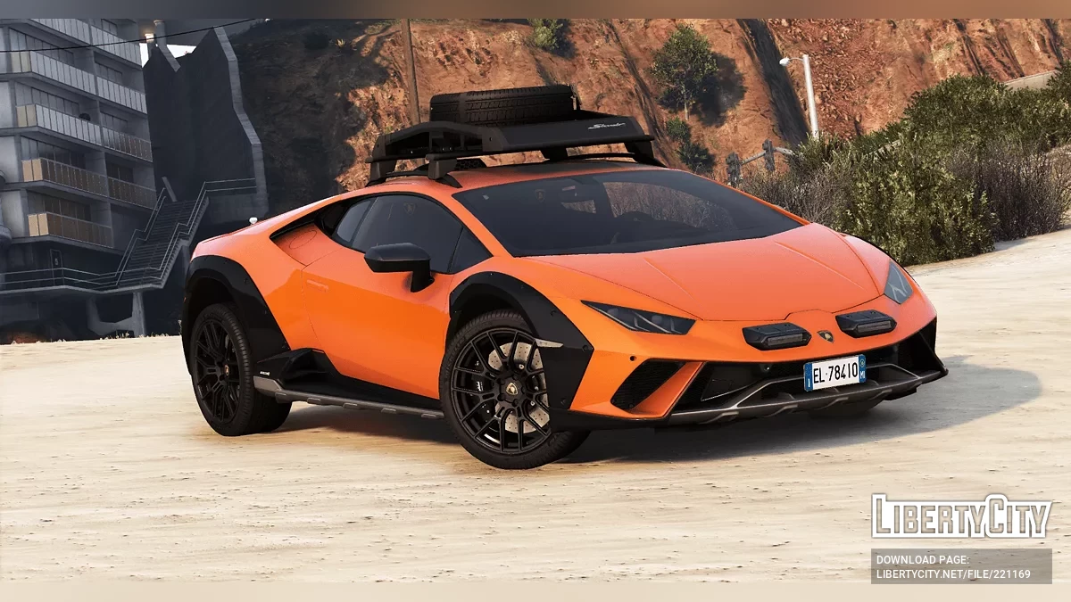 Lamborghini Huracan Sterrato 2023 v1.0 / GTA 5