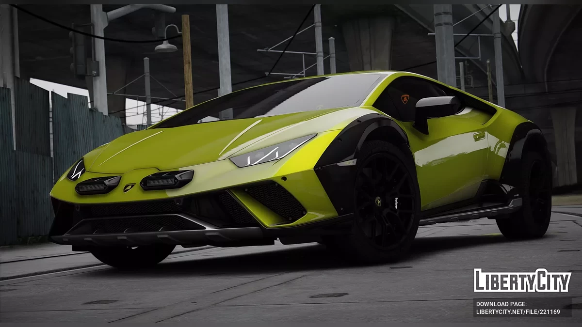 Lamborghini Huracan Sterrato 2023 v1.0 / GTA 5