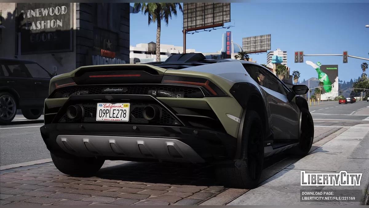 Lamborghini Huracan Sterrato 2023 v1.0 / GTA 5