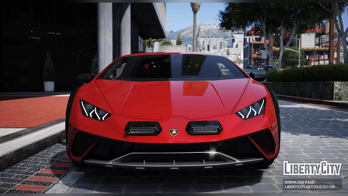 Lamborghini Huracan Sterrato 2023 v1.0 / GTA 5