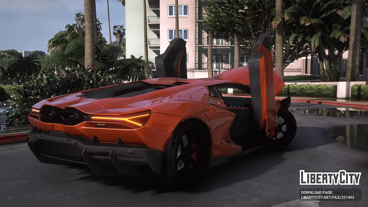Lamborghini Revuelto 2023 v2 / GTA 5