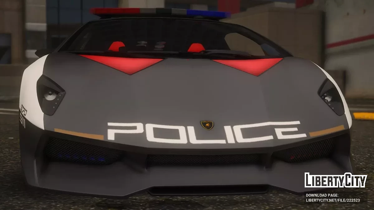 2013 Lamborghini Sesto Elemento SCPD v1.0 / GTA 5