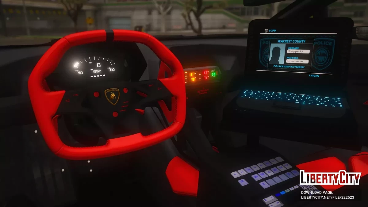 2013 Lamborghini Sesto Elemento SCPD v1.0 / GTA 5