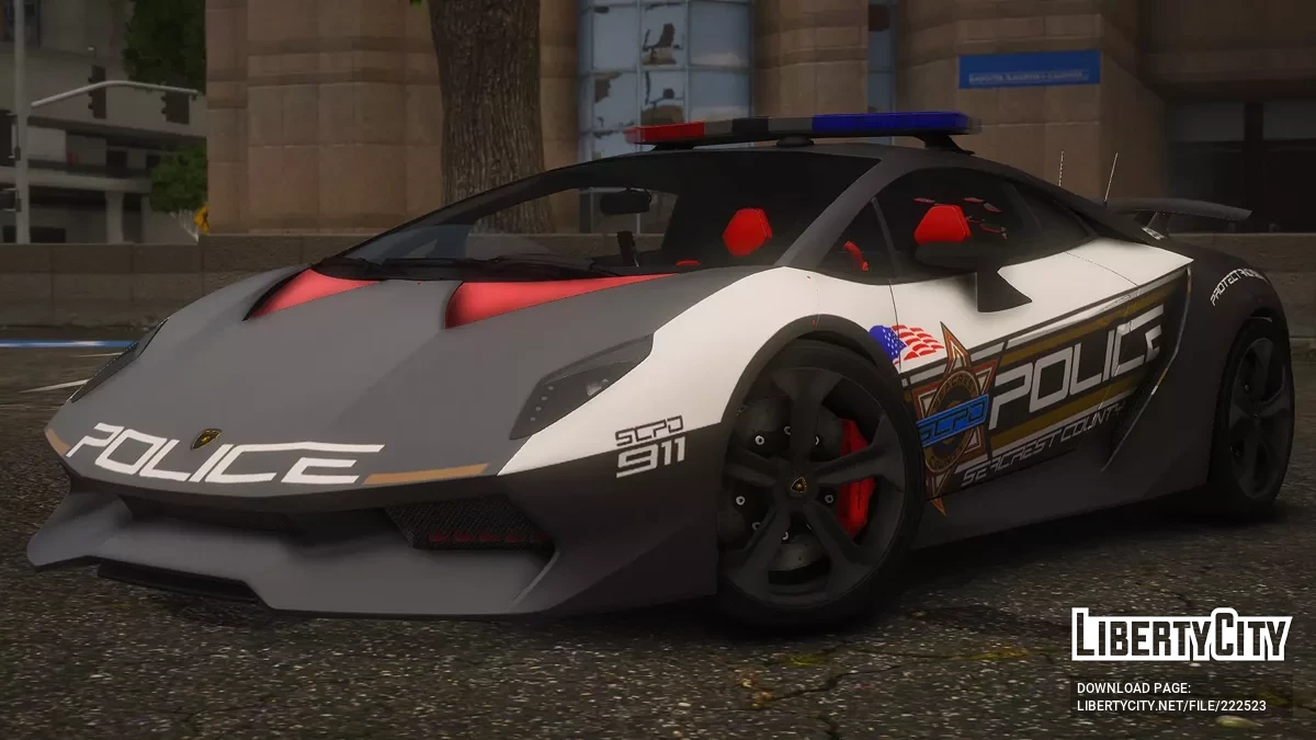 2013 Lamborghini Sesto Elemento SCPD v1.0 / GTA 5