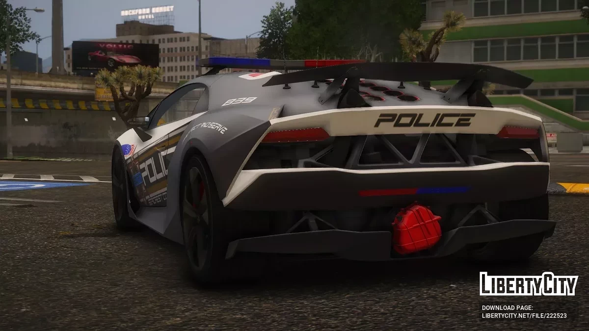 2013 Lamborghini Sesto Elemento SCPD v1.0 / GTA 5