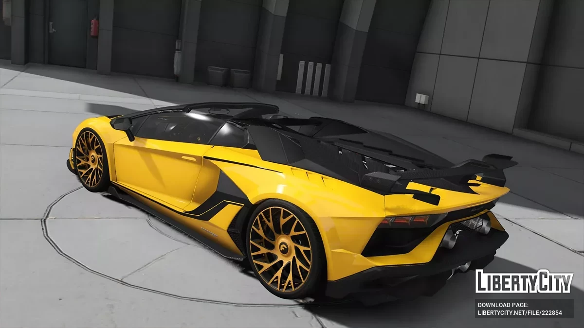 Lamborghini Aventador SVJ Twin Turbo / GTA 5