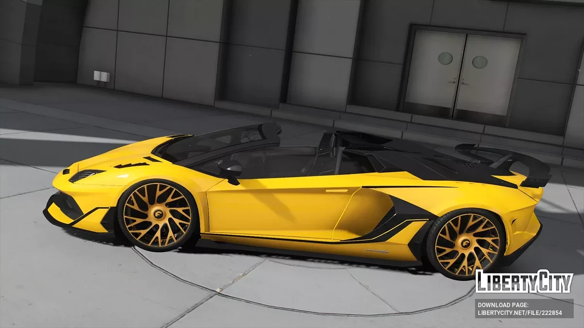 Lamborghini Aventador SVJ Twin Turbo / GTA 5